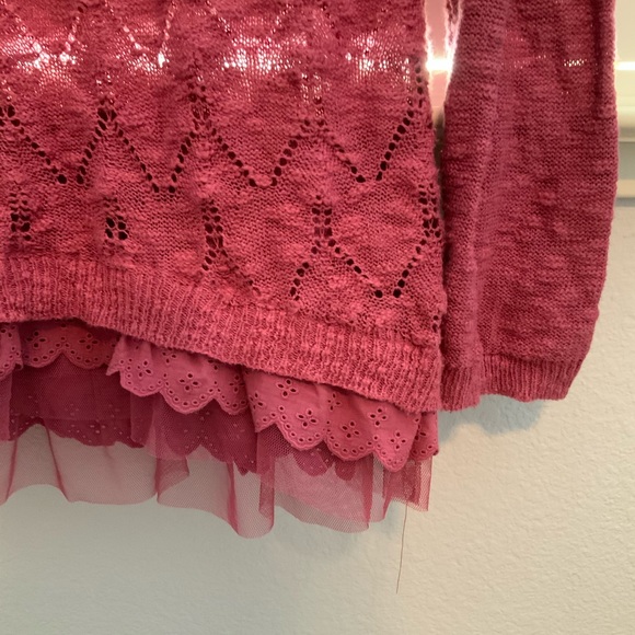 Rosy pink American Rag sweater❤️ - Picture 3 of 4